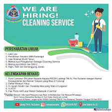 Temukan pekerjaan untuk berbagai posisi dari perusahaan ternama yang ada di indonesia saat ini. Lowongan Kerja Cleaning Service Rsgm Ladokgi Tni Al Yos Sudarso