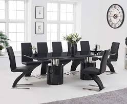 Antonio 260cm Black Marble Dining Table With Hampstead Z Chairs Antonio Marble Dining Dining Table Marble Dining Table