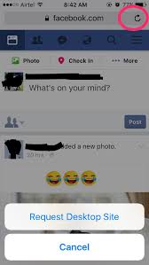 How do i refresh facebook?may 2, 2019a facebook page is always linked to a facebook account. How To View Facebook Messages On Safari Ios Iphone Ask Different