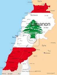 Maybe you would like to learn more about one of these? Karte Von Libanon Land Gefarbt Durch Nationale Flagge Fototapete Fototapeten Beirut Syrien Mapping Myloview De