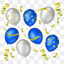Birthday Party Golden Blue Balloons Birthday Party Clipart Birthday Party Blue Balloon Png Transparent Clipart Image And Psd File For Free Download Blue Balloons Birthday Balloons Balloons