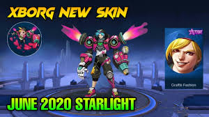 Mobile legends has been on the rise for a while now. June 2020 Starlight Skin In Mobile Legends Graffiti Fashion Mobile Legends Bang Bang Youtube