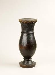 Object Type Musical Instrument Membranophones Vase Shaped Drum Place Of Collecting Democratic Republi African American Art African Drum African Art