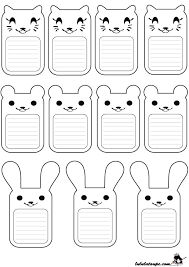 coloriage et decoupage facile des animaux a colorier cartes castiel