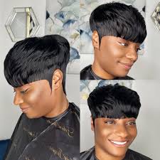 If I can't Slay It, I don't touch it! #pixiecut #quickweave  #atlantahairstylist #angeladezigns @everyone