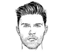 Types of men's face shapes. How To Choose The Right Haircut For Your Face Shape Fashionbeans Com