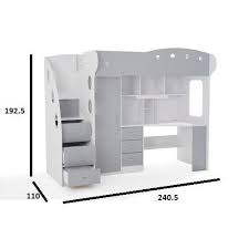 Canapes Convertibles Ouverture Rapido Lit Mezzanine Combi Combine Bureau Penderie Blanche Et Grise Inside7 Lits Mezzanine Lit Mezzanine Lit Mezzanine Enfant