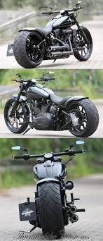 Customs Customized Harley Davidson Softail Breakout By Thunderbike Customs Germany Harleydavi Motorcycle Harley Davidson Motorcycles Harley Davidson Bikes