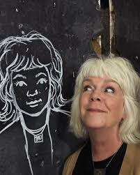 Thanks for the blackboard portrait @jodiesilverman. Another fabulous  evening @artbattlemcr