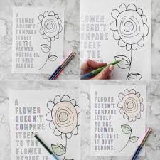40+ large flower coloring pages for printing and coloring. Spring Coloring Pages Free Printable Pretty Providence