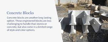 When you build a retaining wall, offset the blocks to give the wall more stability. Types Of Retaining Walls Nitterhouse Masonry