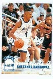 7/18/1971 (49 years old) memphis, tennessee, united states. Anfernee Hardaway Basketball Card Orlando Magic 1994