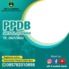 Cara membuat desain twibbon promosi ppdb sekolah/madrasah: Ppdb 2021 2