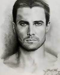 Ritratto A Matita Arrow Stephen Amell Ritratti Su Commissione Ritratto A Matita Schizzi Ritratto Ritratti