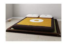 Amazonde emoor traditionelle japanische matratze futon matratze. Japanisches Tiefliegendes Bett Aiko Mit Tatami Und Futon 15 Rabatt