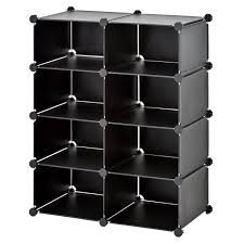 Mainstays single rod garment rack. Mainstays Ms 8 Shelf Closet System Walmart Com Walmart Com