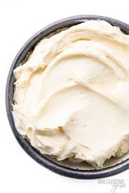 Combine brown sugar& cinnamon and sprinkle over butter. Low Carb Keto Cream Cheese Frosting Recipe Video Wholesome Yum