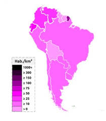 Mapa de ubicación de óptica sudamericana. Paises De America Del Sur Por Densidad De Poblacion 2019 Saber Es Practico