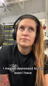 But fr see a therapist. Weight training is not therapy. #fittok  #muscularwomen #powerlifting #mentalhealthtiktoks