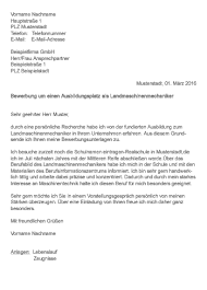 Muster Bewerbung Als Landmaschinenmechaniker