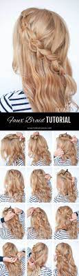 The Half Up Braid That S Not Really A Braid Hair Romance Hair Romance Hair Styles Hair Tutorial