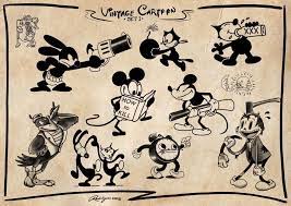 Vintage Cartoon Tattoo Vintage Cartoon Tattoo Vintage Cartoon Cartoon Tattoos