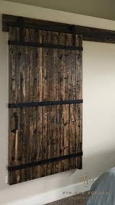 Barn Door Made From Reclaimed Boxcar Flooring Hand Crafted Furniture Flooring Barn Door