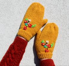 Check spelling or type a new query. Floral Bouquet Mittens Gloves Liliacraftparty