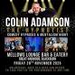 Colin Adamson: The Hypnotist event image