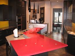 Low iron glass could be used, that would reduce the amount of green your seeing. Glass Kitchen Commercial Residential Glass Kitchen Products