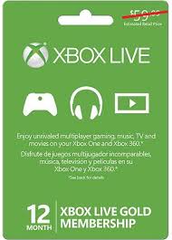 Xbox Live 12 Month Gold Membership Just 39 99 Xbox Live Xbox One Live Xbox