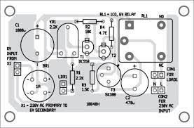 5.2 circuit diagram fig.5.1 circuit diagram 5.3 pcb board. Pcb Layout Of Night Switch Pcb Circuits
