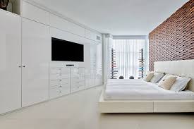The solution is finally here: Wardrobe Tv Unit Modern Schlafzimmer Miami Von Mezzanotte Carpentry Houzz