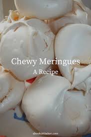 Chewy Meringue Recipe Helen Redfern Meringue Recipe Pavlova Recipe Meringue Cookie Recipe