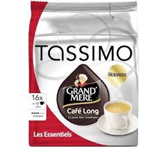 The legal basis for using. Capsule Tassimo Grand Mere Cafe Long 16 T Discs