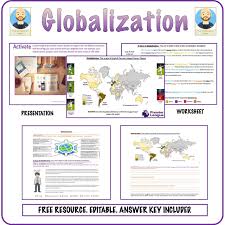 Globalization World Geography Lessons Geography Lessons Higher Order Thinking Skills