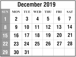December 2019 Calendar Printable Dec December December2019 December2019calendar 20 Calendar 2019 Printable Calendar Printables Printable Calendar Template