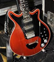 The red special is the electric guitar designed and built by queen's guitarist brian may and his father, harold, when brian was a teenager in the early 1960s. Mod Garage Inside Brian May S Red Special Brian May Red Special Brian May Famous Guitars
