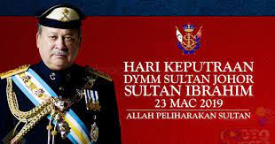 Sultan ibrahim ismail of johor, malaysia is passionate about cars and motorcycles, as seen in his collection of over 300 vehicles. 23hb Mac 2019 Hari Keputeraan Dymm Sultan Johor Aku Sis Lin