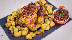 Se dau la cuptor la 250c pentru 45. Reteta Pui La Cuptor Cu Cartofi Bucataras Tv Youtube