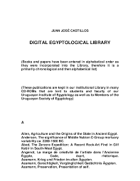 The site owner hides the web page description. Pdf Catalogue Of Digital Library Egyptology Catalogo De Biblioteca Digital Egiptologia Updated January 2018 Juan Jose Castillos Academia Edu