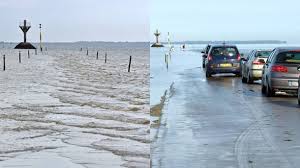 Durch ebbe und flut haben die verschiedenen strände von zandvoort nie die gleiche breite. Passage Du Gois Diese Strasse Steht Regelmassig Unter Wasser