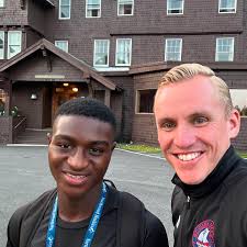 🎓⚽ From Ghana to the USA: Samuel Andoh's Journey At just 15 years old, Samuel  Andoh from the Volta Region of Ghana has taken an extraordinary step toward  a new future. His