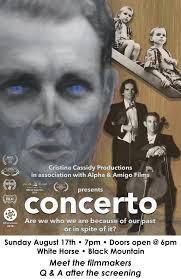 What a great time with Charles Rex, Christopher Rex, Vincent Pasternak,  Martha Rhodes, Jack McDonald and Elizabeth Rex at the Ridgefield  Independent Film Festival yesterday. We got to see Concerto