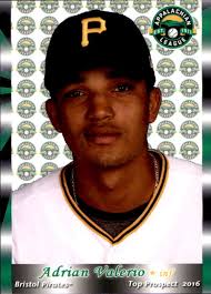 2016 Appalachian League Top Prospects Grandstand #28 Adrian Valerio