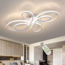 Dimmbare led wohnzimmerlampen fur uber couchtisch hangende stehende ringleuchten ebay. Zmh Led Deckenleuchte Wohnzimmer Moderne Led Kaufland De