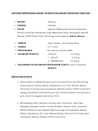 Laporan Kursus Penataran Bm