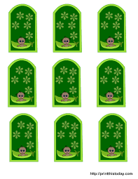 Choose a free printable baby shower thank you tag below. Free Pea Pod Baby Shower Favor Tags Templates