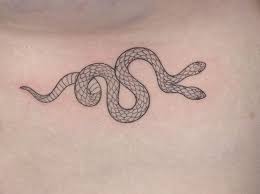 Simple Two Headed Snake Tattoo Snake Tattoo Design Petite Tattoos Tattoo Flash Art