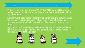Setelah proses mendaftar via atm rampung, kamu lanjutkan dengan pendaftaran di situs klikbca. Contoh Teks Prosedur Kompleks Cara Membuat Kartu Pelajar Berbagi Info Kartu Cute766